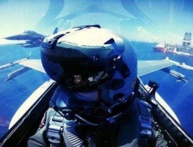 Συνοδεία τουρκικών οπλισμένων F-16 πραγματοποιεί το ταξίδι του το «Γιαβούζ» (φωτό)